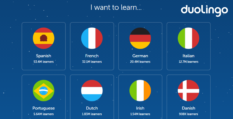 برنامج لتعليم عدة لغات