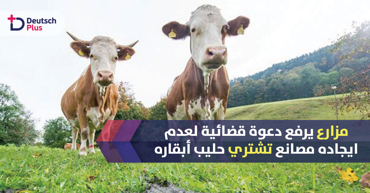 مزارع يرفع دعوة قضائية ضد السلطات من أجل توفير مصانع لشراء حليب أبقاره