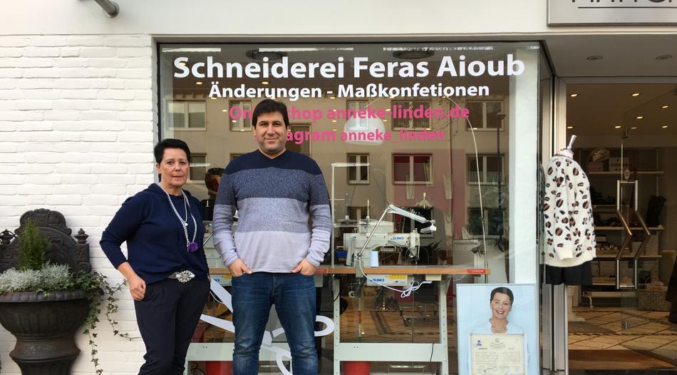 شاب سوري يفتح محل بالشراكة مع فتاة ألمانية